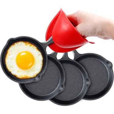 Imagem de Cptoion Mini frigideira de ferro fundido preta