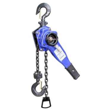 Imagem de Talha de corrente de alavanca, guincho manual de corrente de catraca de 1 tonelada com 2 ganchos resistentes, adequado para armazém, garagem (1,5 m)