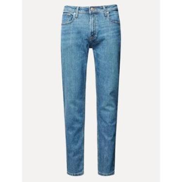Imagem de Calça Levis Jeans Masculina 514 Straight Stretch Azul Médio-Masculino