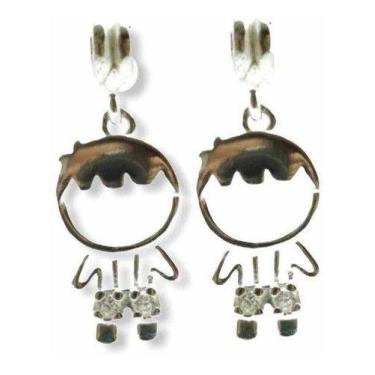 Imagem de 2 Berloque Filhos Menino Prata 925 - Lojas La&Ny