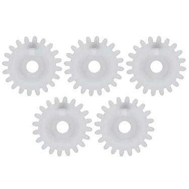 Imagem de 5 peças de plástico branco, máquina de tricô, acessórios de substituição, adequado para palheta prateada, peça de máquina de tricô