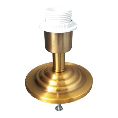 Imagem de FJMQHU Soquete para Abajur Feito com Parte de Uma Garrafa, para Montagem, Peça de Reposição, Criativo, Faça Você Mesmo, E27, Metal, Modificado, Style D, Tamanho real