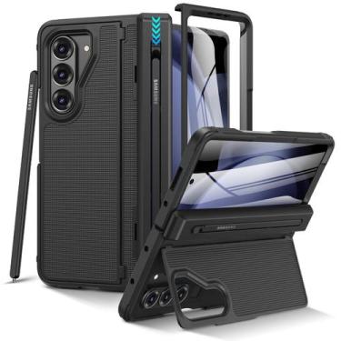 Imagem de Funda VEGO para Samsung Galaxy Z Fold 5 con soporte para S Pen y sopor