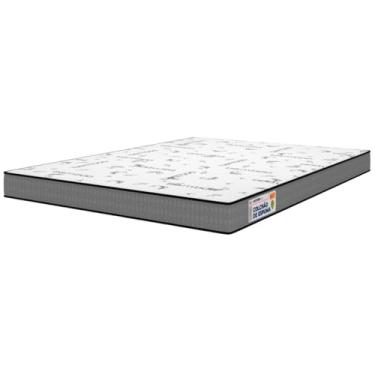 Imagem de Colchão Casal Acction D20 Plumatex – Espuma D20, Firmeza Macia, Hipoalergênico e Antiácaros – 138x188x12 cm