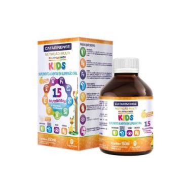 Imagem de Polivitamínico Kids Sabor Laranja 150ml - Catarinense