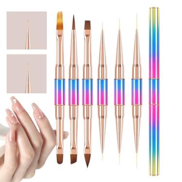 Imagem de Canetas De Pintar Unhas | Materiais de Arte de Pintura Portáteis | Conjunto Canetas De Esmalte Em Gel - Para Iniciantes Criancas Adultos Salon Casa Arte Em Unhas