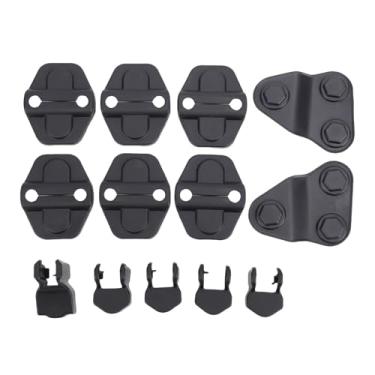 Imagem de TARSHYRY 13 PCS Tampa de Trava de Porta de Alta Resistência, Protetor de Trava de Porta Autoadesivo para Carros, Proteção de Fechadura de Porta, Acessórios de Carro Anti-arranhões para