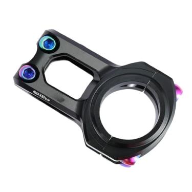 Imagem de Mesa para MTB (Mountain Bike Road Bike) 31,8mm 35mm para Downhill, 0 Graus, 35mm de Comprimento, Acessórios para Ciclismo XC AM(318 rainbow SCREW)