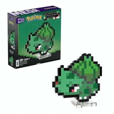 Imagem de Mega Construx Pokémon Bulbasaur Pixel Mattel HTH75