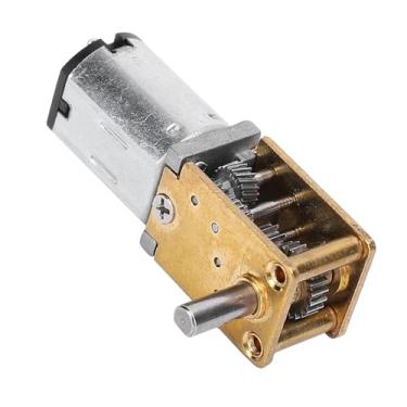 Imagem de AYNEFY Motor Dc, Motor de Engrenagem de Metal Mini de Redução para Robótica Diy e Drones Com Tecnologia Escova Dc e Velocidade de 16rpm Em 3v (CC6V 70RPM)