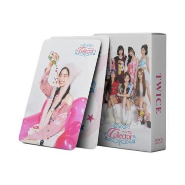Imagem de Conjunto De Photocards Holográficos TWICE 55PCS 2025 S Greetings Limit