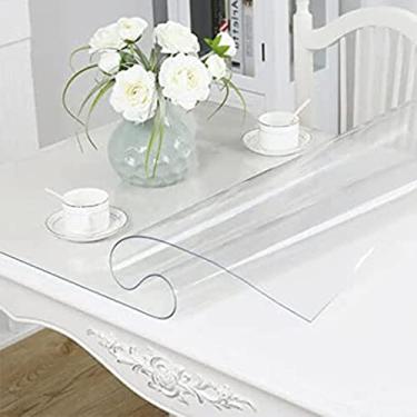 Imagem de Tapete de pilha baixa, tapete de escritório, cadeira, tapete de cadeira de mesa de computador, tapete de cadeira de escritório para carpete, tapete de plástico deslizante fácil, para pisos alcatifados