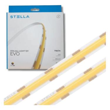 Imagem de Fita Led All Light Evo 12v 7wm 3000k Stella Stl2480430