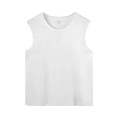 Imagem de Camiseta Masculina Slim Fit De Algodão Respirável Para Esportes Com De