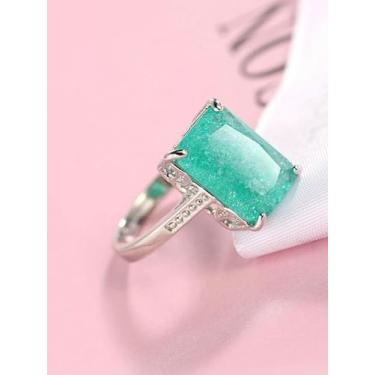 Imagem de Anéis de ouro grossos para mulheres, design floral moderno, anéis empilháveis de articulação, presentes de joias de compromisso de casamento, Medium, Latão, Sem pedra preciosa