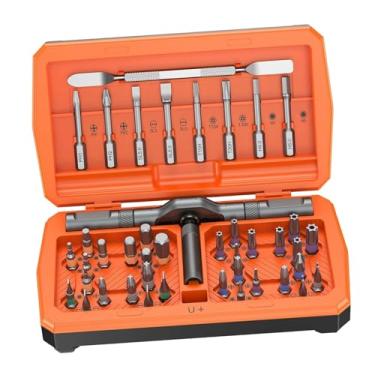 Imagem de Generic Conjunto de Chaves de Fenda com Catraca E Chave de Fenda Magnética para Montagem de Eletrônicos E Computadores (PC)