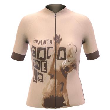 Imagem de Camisa Ciclismo Feminina Sport Marcio May Caramelo