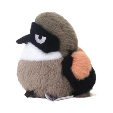Imagem de Mini Brinquedos De Pelúcia Realistas De 10cm: Pássaro Rei, Pardal, Pás