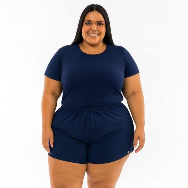 Imagem de Short Tactel Feminino Plus Size-Feminino