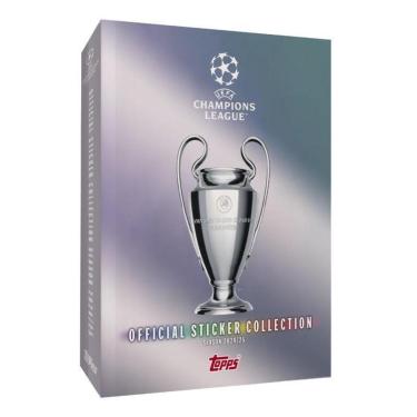 Imagem de Topps Kit UCL 2025 Álbum Capa Dura Silver + 240 figurinhas-Unissex