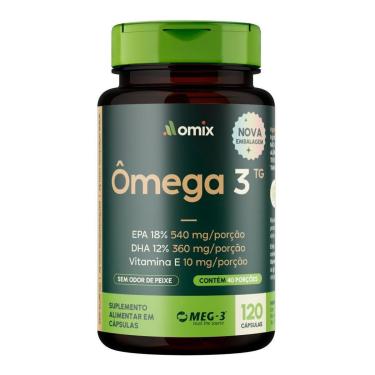 Imagem de Ômega 3 (1 g) - 120 Cápsulas - Omix-Unissex
