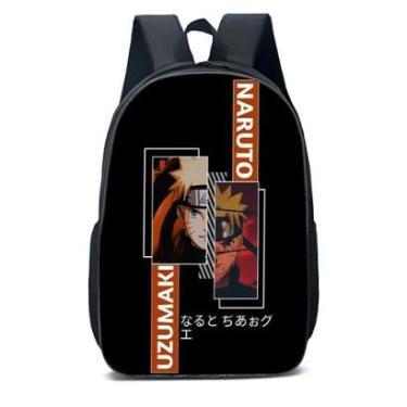 Imagem de Mochila Escolar Infanto Juvenil Anime Ninja Naruto Manga Novidades 0583-Unissex