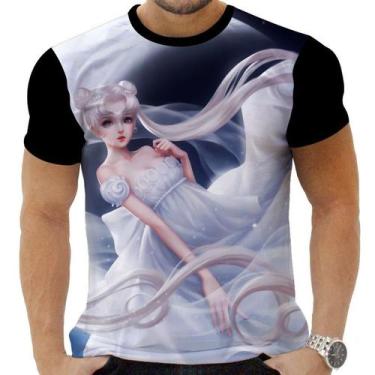 Imagem de Camiseta Camisa Personalizada Anime Clássico Mágico Sailor Moon 07 - Z