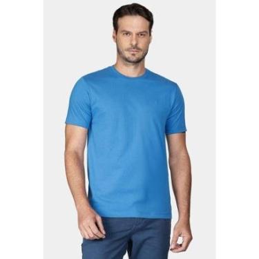 Imagem de Camiseta Aramis Básica com bordado Azul-Masculino