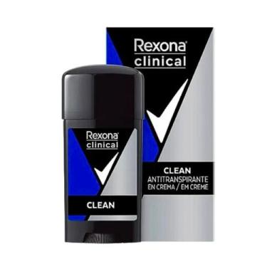 Imagem de Antitranspirante Rexona Clinical em Creme Clean Men 96h 58g