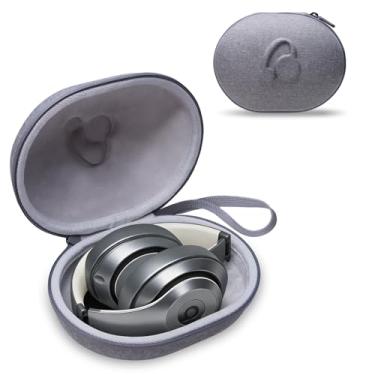 Imagem de LTGEM Capa de fone de ouvido compatível com fones de ouvido Beats Studio 3/Solo 4/Studio Pro/Solo 3, cinza