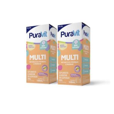 Imagem de Kit Puravit Multi 120ml C/2 un. - Myralis