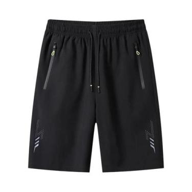 Imagem de Bermuda Masculina De Secagem Rápida E Respirável Para Verão, Ideal Par