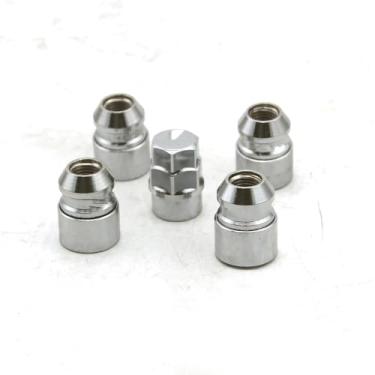 Imagem de Para Toyota 4+1 conjunto de porcas de trava de roda de aço para carro parafusos de pneu porcas M12X1.5 parafuso de pneu de cubo de roda parafusos de roda parafusos de roda
