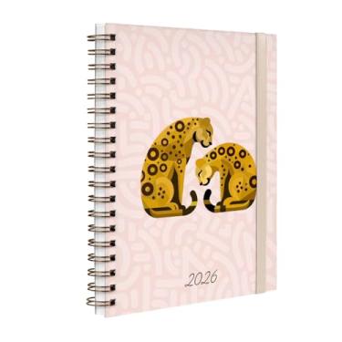 Imagem de Agenda Planner Semanal Plus 2026 Essência Ao Natural Onça