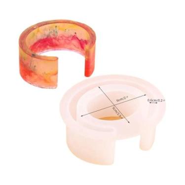 Imagem de Moldes De Silicone Para Resina Epóxi Em Tamanhos Variados Para Pulseir