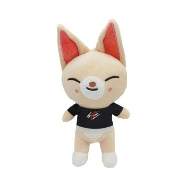 Imagem de Pelúcia De 20cm Stray Kids Wolf Chan, Boneco De Desenho Animado, Compa