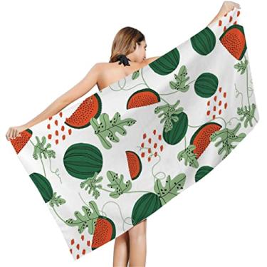 Imagem de 2 peças toalhas de praia para adultos ao ar livre toalhas de esportes aquáticos secagem rápida para natação surf banho poncho (cor: A, tamanho: 80 x 160 cm) (A 80 x 160 cm)