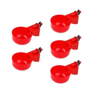 Imagem de Bebedouro Para Galinhas, Codornas E Aves De Criação - Kit Com 5 Ou 20 