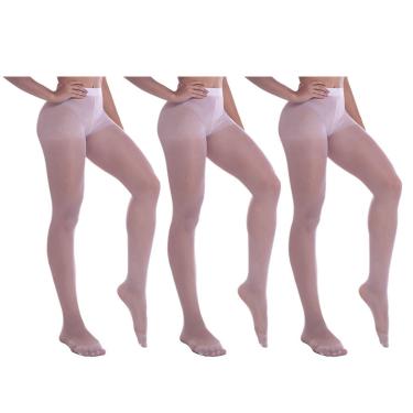 Imagem de Kit 3 Meias Calças Selene Clássica Fio 15 Feminina