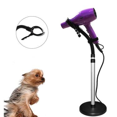 Imagem de Suporte Secador Pet Shop Cachorro Gato Animal Flexivel Salao