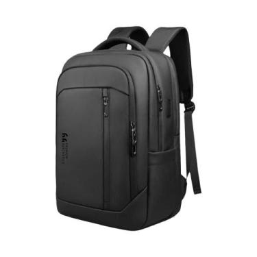 Imagem de Mochila De Viagem Grande Impermeável Para Homens, Trabalho E Deslocame
