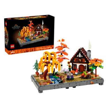 Imagem de LEGO Icons Jardim Casa de Campo Outono 11372 - 1102 Peças