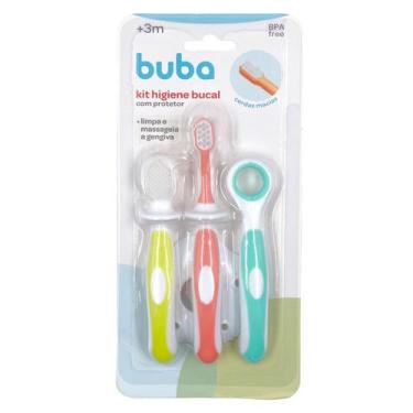 Imagem de Kit Buba Higiene Bucal com Protetor
