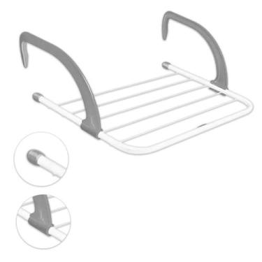 Imagem de Mini Varal Secador De Roupa Dobravel Janela Varanda Sacada Porta Banhe
