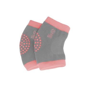 Imagem de Clingo Joelheira para Bebê Antiderrapante com Proteção para Engatinhar Rosa