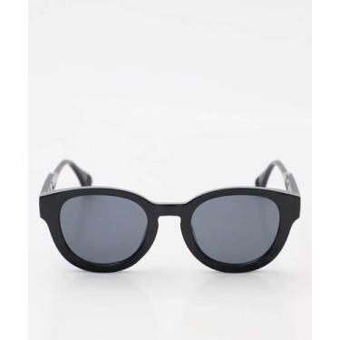 Imagem de Óculos de Sol Feminino Redondo Marisa-18309, UN, Preto