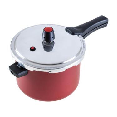 Imagem de Panela de Pressao Alumínio 4,5L Fechamento Externo Cereja Magnific - P
