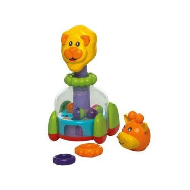 Imagem de Brinquedo Tateti Baby Mix Argolas Encaixar Animais Desenvolvimento Coo