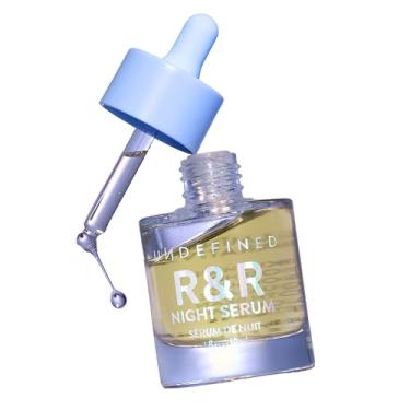 Imagem de Undefined Beauty NEW R&R Night Serum Retinal Face Oil (retinaldeído) com Blue Tansy, Tamanu, Bakuchiol, Esqualano, Borragem, Rosa Mosqueta para reparar e suavizar a pele jovem, 30 ml