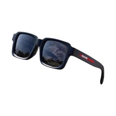 Imagem de Óculos De Sol Masculinos Oversized Polarizados Com Armação TR-90 Tac S